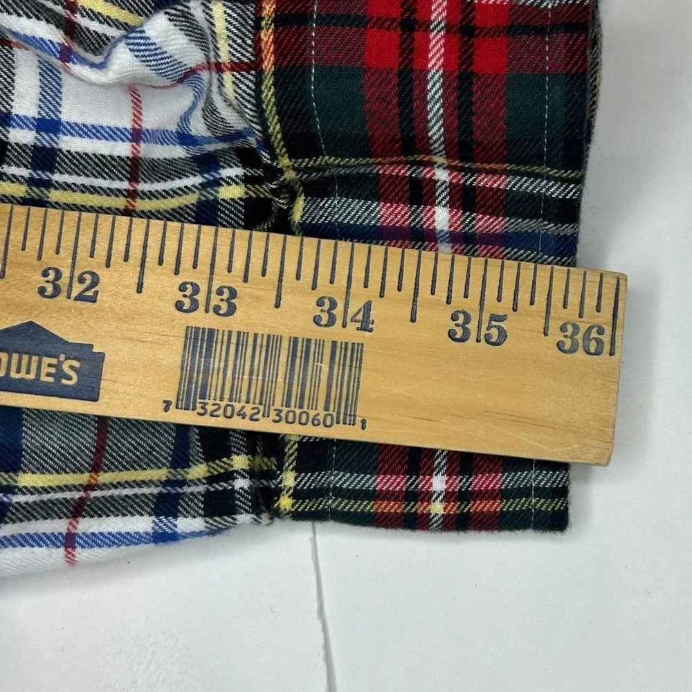 Polo Ralph Lauren Button Down XXL Mens Multi Color Plaid Flannel Performance
